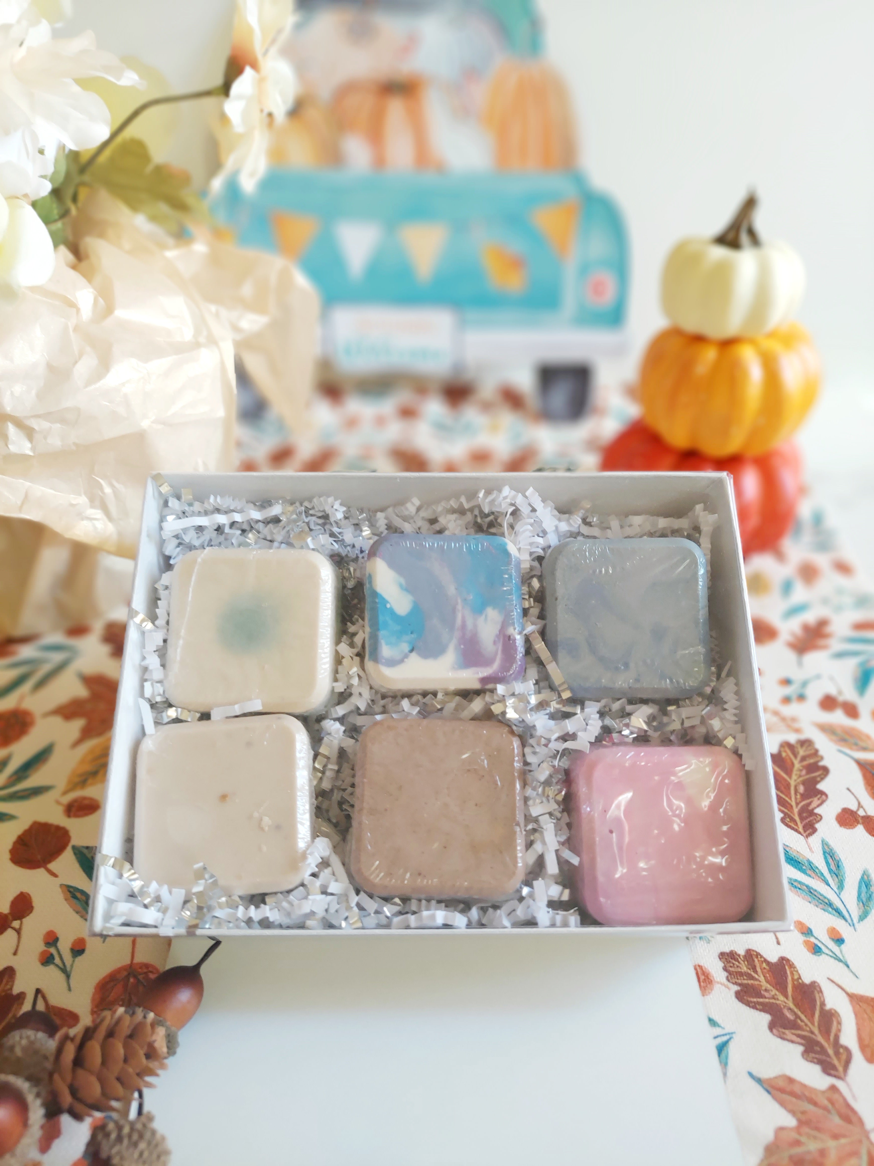 Square Favor Soaps Variety Box