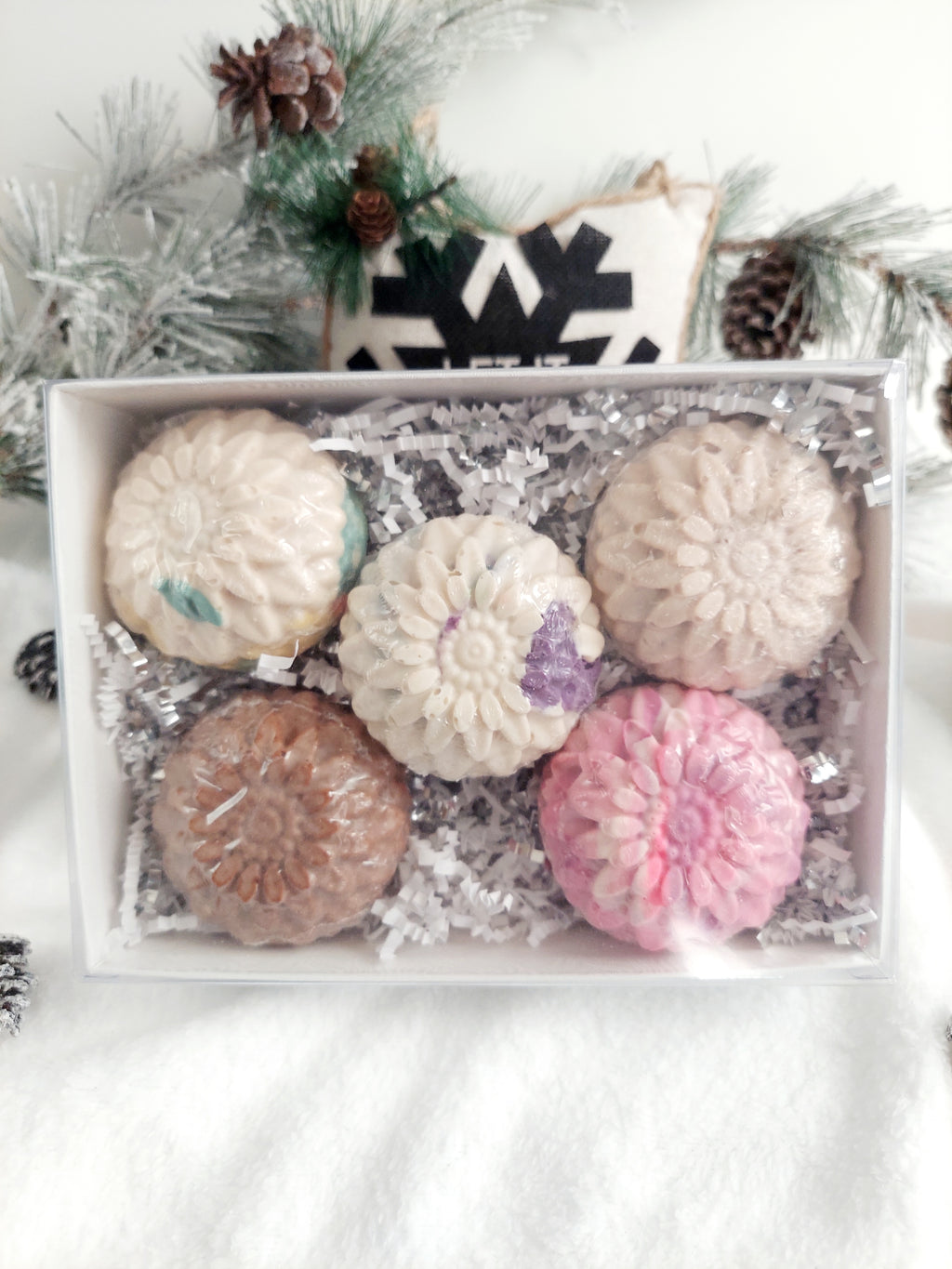 Flower Favor Soaps Variety Box