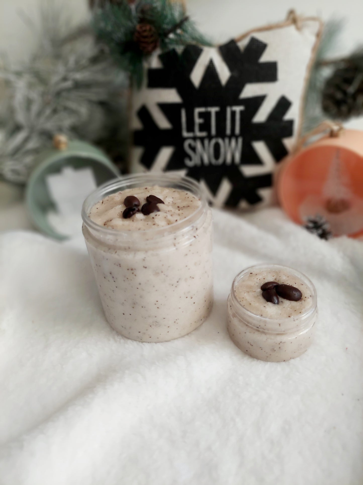 Emulsified Sugar Scrub- Vanilla Coffee Fragrance